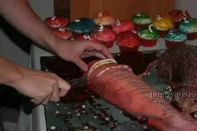 Очень страшный торт