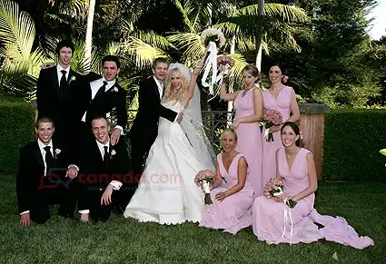 Свадьба Aврил Лавинь и Дерика Уибли (Avril and Deryck)