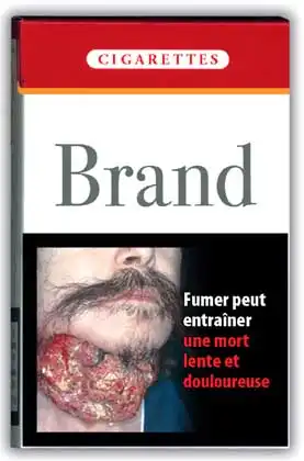 Агитация на сигаретных пачках