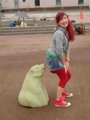 Отжабили девушку