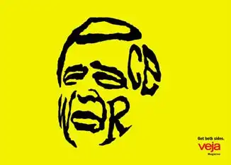 Типографские загадки от журнала Veja