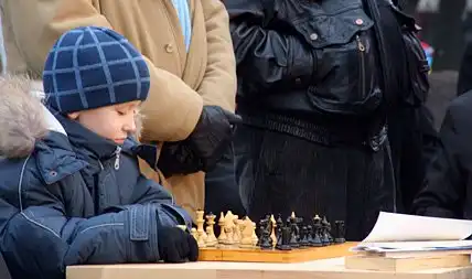 Ледяные шахматы в Москве, 11 января (13 фото)