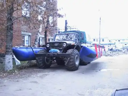 Вездеход-Амфибия на базе ГАЗА