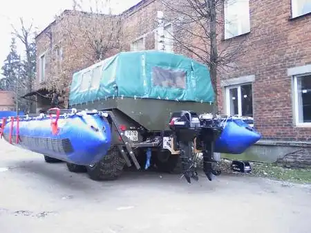 Вездеход-Амфибия на базе ГАЗА