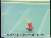 Серьезная травма гимнастки