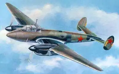 Бомбардировщик Пе-2