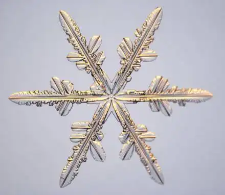 Снежинки макросъемка