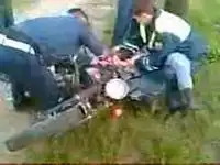 Как ДПСники мопед отбирали