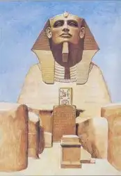 Египет. Большой сфинкс.