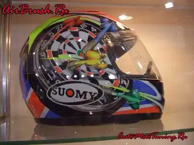 Аэрография мото.