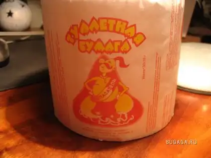 Туалетная бумага "Спасатель".