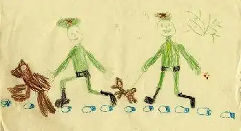 Взрослый анализ детских рисунков (из классики)