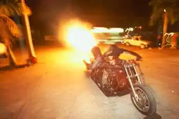 Байк с реактивным двигателем