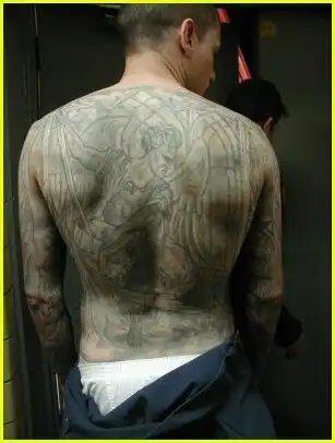 Образцы татуировок на всё тело