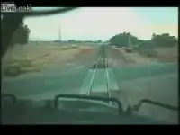 Лобовое столкновение поездов