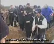 Неприятность во время похорон