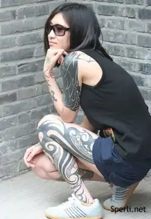 Тату мания в Пекине! ( 16 фото)