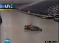 Падение в прямом эфире