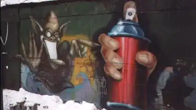 Уличные картины - Graffity (2 part) (49 фото)