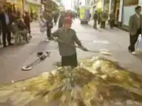 3D арт на асфальте