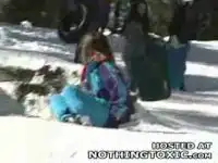 Не успела затормозить