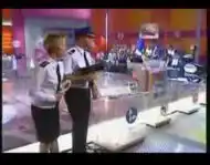 Падение во время телешоу