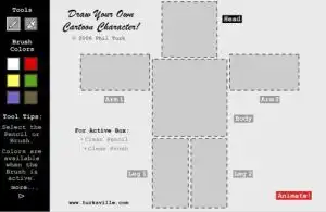 Танец рисованного человечка