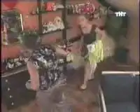 Настя Дашко бьет Сэма Селезнева - телепроект ДОМ-2