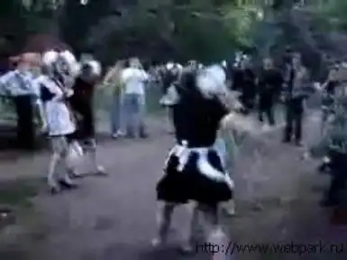 Драка выпускниц