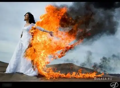 Оригинальные свадебные фото.