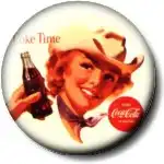 Значки  "COCA COLA OLD"