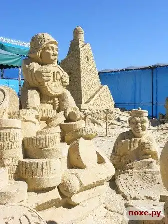 Скульптуры из песка 2