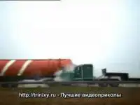 Ужасное лобовое столкновение