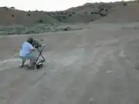 Рикошет прямо в голову после выстрела