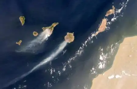 Пожар на канарах