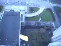 Классика. Прыжок из библиотеки МГУ