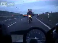 Байкер разогнал 280