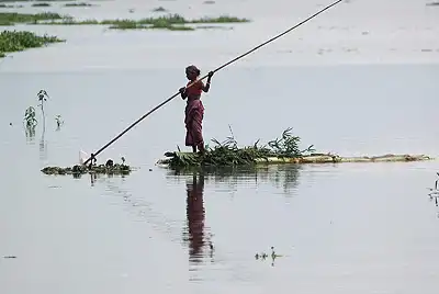 Наводнение в Индии.