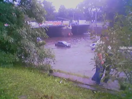 Ливень в Москве