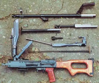 Пулемет Калашникова ПК ПКС ПКТ ПКБ ПКМ ПКМС ПКМТ (СССР/Россия)