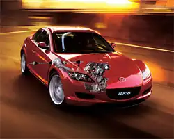 Роторный двигатель что это???? (Mazda RX-8)