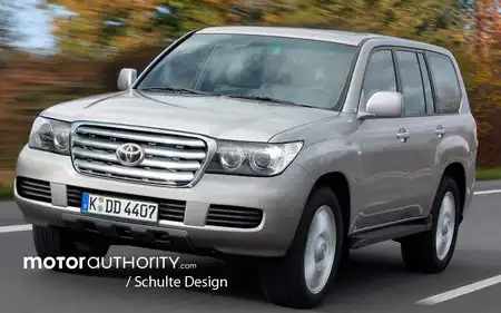 Получены  фото Toyota Land Cruiser 2009