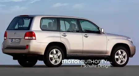 Получены  фото Toyota Land Cruiser 2009