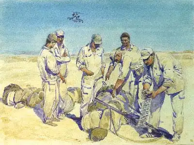 Афганская война глазами художников