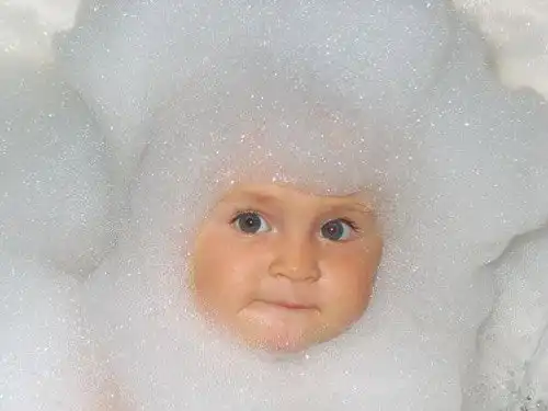 Помывочный день у молодняка