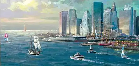 Рисованные города от 'Alexander Chen'