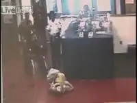 Беспредел в полицейском участке