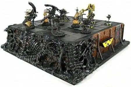 Шахматы Чужиие (9 фото)