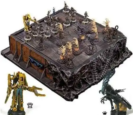 Шахматы Чужиие (9 фото)