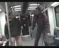 Разборка в метро. Оригинальный способ